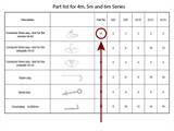 Barre au sol triple fixation, Ø42+Ø54mm