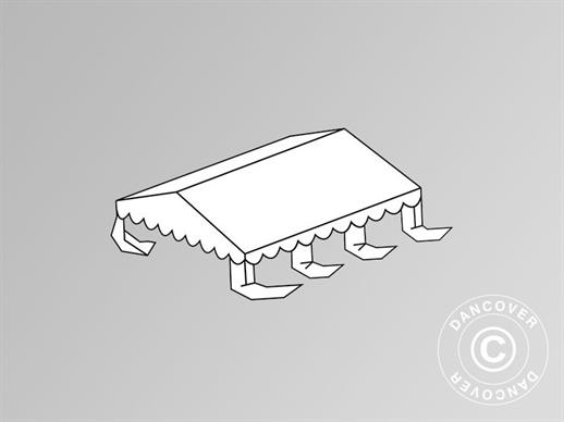 Dachplane für das Partyzelt SEMI PRO Plus 4x6m PVC, Weiß