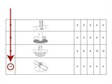 Adaptador en 2 partes para armazón de fundamento, Ø42mm, 250x50mm