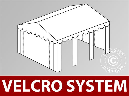 Dachplane mit Klettverschluss für Original-Partyzelt 3x6m, Weiß