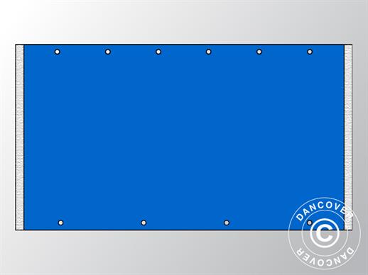 Mur d'extrémité Unico 3m (3x3m), Bleu