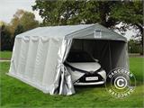 Tente Abri Garage PRO 3,3x6x2,4m PE, Gris