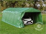Zeltgarage PRO 3,6x8,4x2,68m PVC, Grün Zeltgarage PRO 3,6x8,4x2,68m PVC, Grün