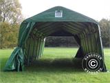 Zeltgarage PRO 3,6x8,4x2,68m PVC, Grün