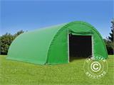 Tunnel agricole 9,15x12x4,5m, PVC Vert