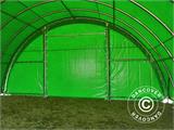 Arched Storage tent 9.15x12x4.5 m, PVC Green