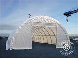 Arched Storage tent 9.15x12x4.5 m, PVC, White