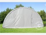 Tunnel agricole 9,15x12x4,5m, PVC, Blanc Tunnel agricole 9,15x12x4,5m, PVC, Blanc