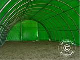 Tunnel agricole 9,15x20x4,5m, PVC, Vert Tunnel agricole 9,15x20x4,5m, PVC, Vert