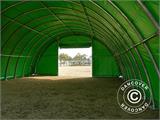 Tunnel agricole 9,15x20x4,5m, PVC, Vert Tunnel agricole 9,15x20x4,5m, PVC, Vert