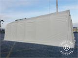 Carpas de almacén Oceancover 5,5x15x4,1x5,3m, PE, Blanco