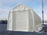 Carpas de almacén Oceancover 5,5x15x4,1x5,3m, PE, Blanco