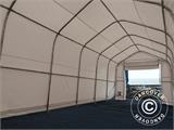 Opslagtent Oceancover 5,5x15x4,1x5,3m, PVC, Wit