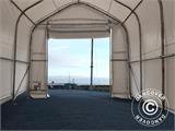 Capannone tenda Oceancover 5,5x15x4,1x5,3m, PVC, Bianco