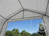 Storage shelter multiGarage 4x14x4.5x5.5 m, White Storage shelter multiGarage 4x14x4.5x5.5 m, White