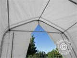 Carpa de almacén multiGarage 4x14x4,5x5,5m, Blanco