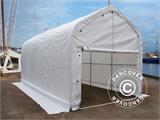 Storage shelter multiGarage 4x14x4.5x5.5 m, White Storage shelter multiGarage 4x14x4.5x5.5 m, White