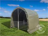 Weidetent 3x3x2,8m, PVC, Groen