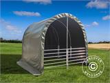 Livestock shelter 3x3x2.8 m , PVC, Green