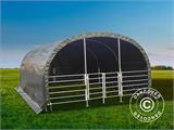Weidezelt 4x6x2,4m, PVC, Grün Weidezelt 4x6x2,4m, PVC, Grün