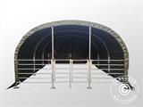 Weidezelt 4x6x2,4m, PVC, Grün Weidezelt 4x6x2,4m, PVC, Grün