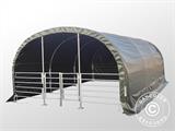 Weidezelt 4x6x2,4m, PVC, Grün Weidezelt 4x6x2,4m, PVC, Grün