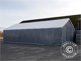 Tenda Galpão Titanium 7x14x2,5x4,2m, Branco/Cinza