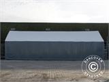 Capannone tenda Titanium 8x16,2x3x5m, Bianco/Grigio