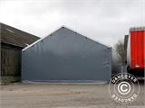Tente de stockage Titanium 8x16,2x3x5m, Blanc/Gris Tente de stockage Titanium 8x16,2x3x5m, Blanc/Gris