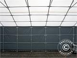 Capannone tenda Titanium 8x16,2x3x5m, Bianco/Grigio