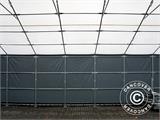 Tente de stockage Titanium 8x16,2x3x5m, Blanc/Gris Tente de stockage Titanium 8x16,2x3x5m, Blanc/Gris