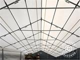 Tente de stockage Titanium 8x16,2x3x5m, Blanc/Gris Tente de stockage Titanium 8x16,2x3x5m, Blanc/Gris