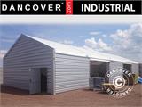 Magazzino Industriale Alu 12x12x5,42m con portone scorrevole, PVC/Metallo, Bianco Magazzino Industriale Alu 12x12x5,42m con portone scorrevole, PVC/Metallo, Bianco