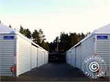 Magazzino Industriale Alu 12x12x5,42m con portone scorrevole, PVC/Metallo, Bianco Magazzino Industriale Alu 12x12x5,42m con portone scorrevole, PVC/Metallo, Bianco