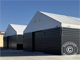 Magazzino Industriale Alu 12x12x5,42m con portone scorrevole, PVC/Metallo, Bianco Magazzino Industriale Alu 12x12x5,42m con portone scorrevole, PVC/Metallo, Bianco
