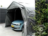 Carpa garaje PRO 3,6x7,2x2,68m PE, Gris Carpa garaje PRO 3,6x7,2x2,68m PE, Gris