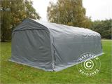 Portable Garage PRO 3.6x8.4x2.68 m PVC, Grey Portable Garage PRO 3.6x8.4x2.68 m PVC, Grey