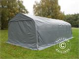 Carpa garaje PRO 3,6x8,4x2,68m PVC, Gris