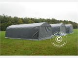 Carpa garaje PRO 3,6x8,4x2,68m PVC, Gris