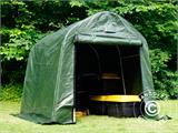 Tenda magazzino PRO 2x2x2m PE, Verde