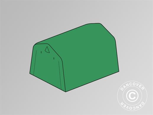 Cubierta de techo para Carpa de almacenamiento PRO 2x3m PE, Verde