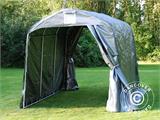 Storage tent PRO 2.4x3.6x2.34 m PE, Grey