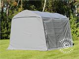 Opslagtent PRO 2,4x3,6x2,34m PVC, Grijs