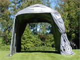 Lagerzelt PRO 2,4x3,6x2,34m PVC, Grau Lagerzelt PRO 2,4x3,6x2,34m PVC, Grau