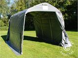 Opslagtent PRO 2,4x3,6x2,34m PVC, Grijs