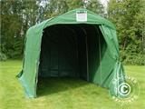 Carpa de almacenamiento PRO 2,4x3,6x2,34m PVC, Verde