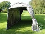 Carpa de almacenamiento PRO 2,4x6x2,34m PE, Gris