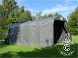 Storage tent PRO 2.4x6x2.34 m PE, Grey