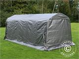Carpa de almacenamiento PRO 2,4x6x2,34m PE, Gris Carpa de almacenamiento PRO 2,4x6x2,34m PE, Gris