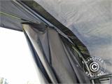 Carpa de almacenamiento PRO 2,4x6x2,34m PE, Gris Carpa de almacenamiento PRO 2,4x6x2,34m PE, Gris